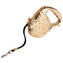 Load image into Gallery viewer, Luxury Gold/Silver Design Dog Auto Leash