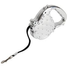 Load image into Gallery viewer, Luxury Gold/Silver Design Dog Auto Leash