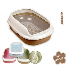 Load image into Gallery viewer, Plastic Cat Litter Box Anti-Splash