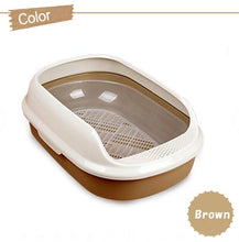 Load image into Gallery viewer, Plastic Cat Litter Box Anti-Splash