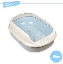 Load image into Gallery viewer, Plastic Cat Litter Box Anti-Splash