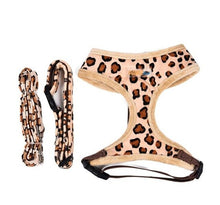 Load image into Gallery viewer, 3pcs/lot Pet Collar and Leash Set  Leopard