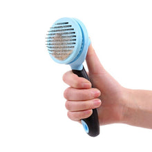 Load image into Gallery viewer, High quality Long wooden handle pet  double-faced  hair  brush