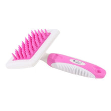 Load image into Gallery viewer, High quality Long wooden handle pet  double-faced  hair  brush