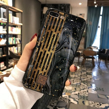 Load image into Gallery viewer, Glitter Marble Stone
