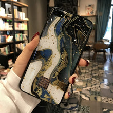 Load image into Gallery viewer, Glitter Marble Stone